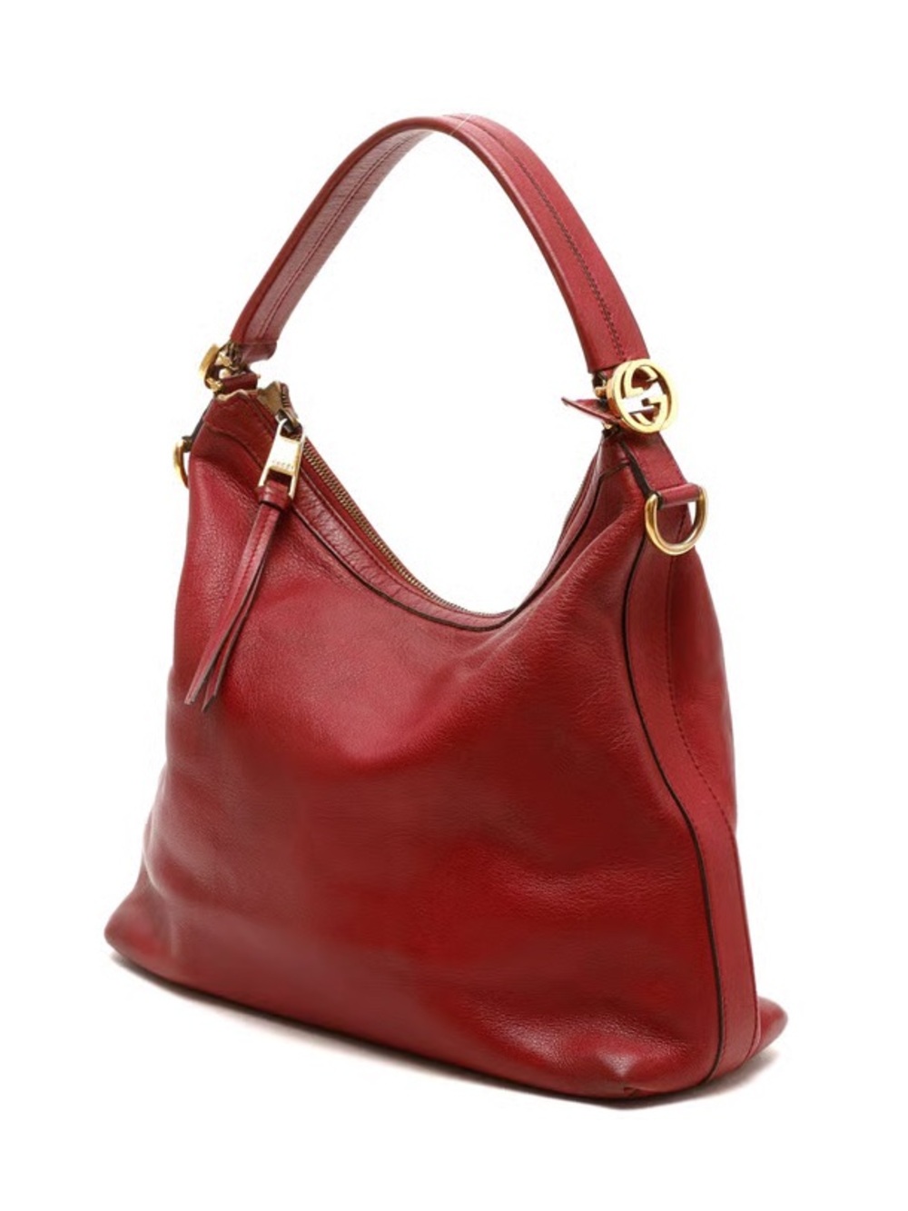 Gucci Interlocking GG Red Tote Bag
